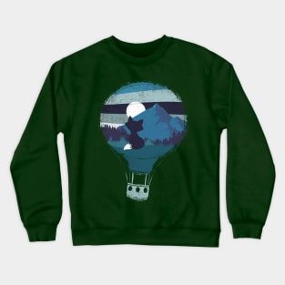 Nature's hot air Balloon Crewneck Sweatshirt